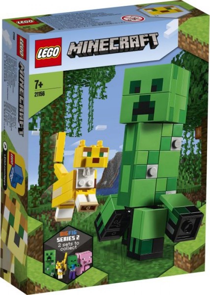 LEGO® Minecraft# 21156 BigFig Creeper# und Ozelot