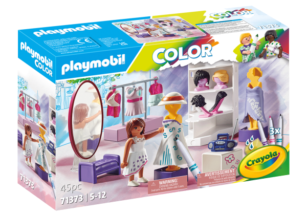 PLAYMOBIL® 71373 PLAYMOBIL Color: Fashion Design Set