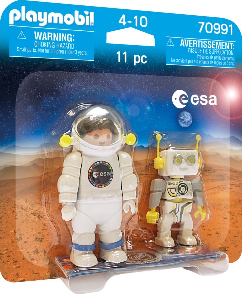 PLAYMOBIL® 70991 DuoPack ESA Astronaut und ROBert