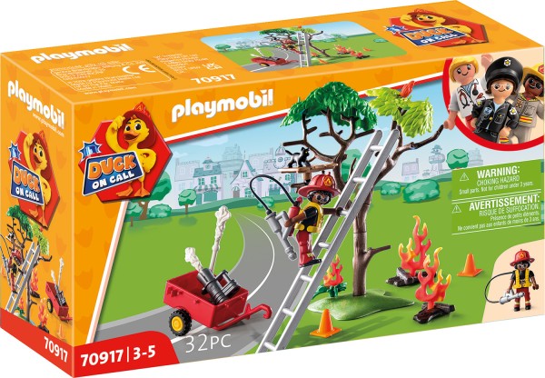 Playmobil® 70917 DUCK ON CALL - Feuerwehr Action. Rette die Katze!