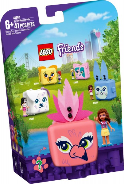 LEGO® Friends Magische Würfel 41662 Olivias Flamingo-Würfel