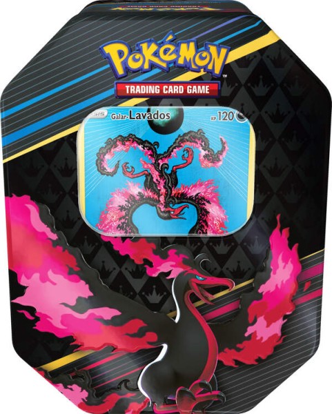 Pokémon 45479 PKM SWSH12.5 Tin #3 DE Galar-Lavados