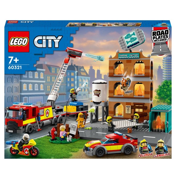 LEGO® City 60321 Feuerwehreinsatz mit Löschtruppe