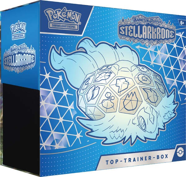 Pokémon 45944 Top-Trainer-Box Karmesin & Purpur - Stellarkrone