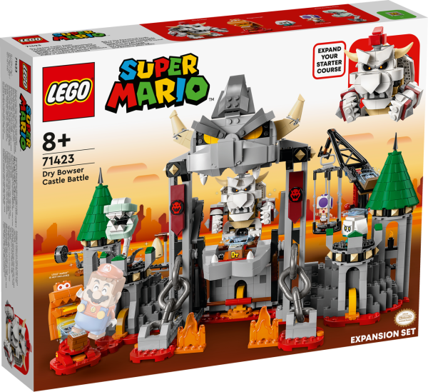 LEGO® 71423 Knochen-Bowsers Festungsschlacht – Erweiterungsset
