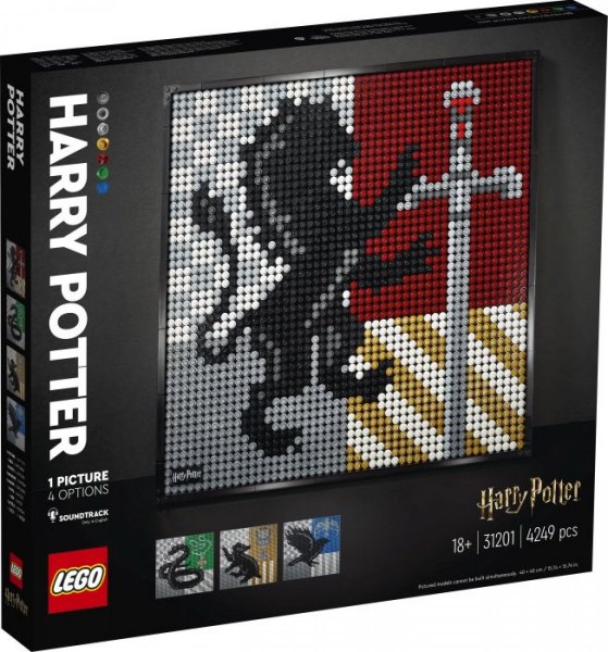 LEGO® ART 31201 Harry Potter# Hogwarts# Wappen