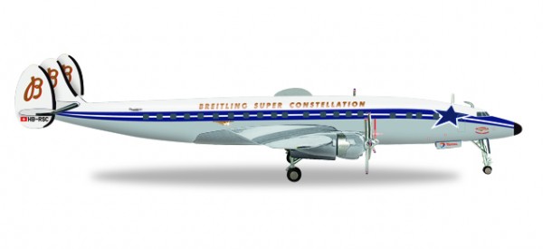 HERPA 558488 SCFA / Breitling Lockheed L-1049H Super Constellation - HB-RSC