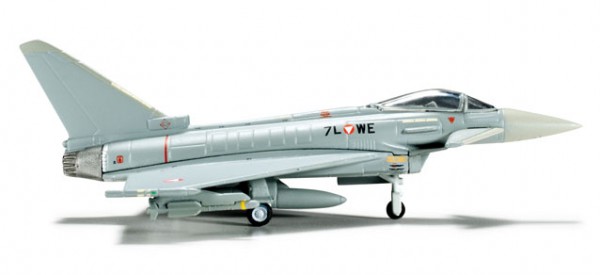 Herpa 553094-001 Austrian Air Force, Eurofighter Typhoon Überwachungsgeschwader