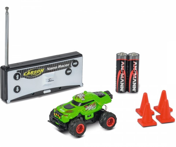CARSON 500404185 1:60 Nano Racer Dino-Race 40 MHz 100% RTR
