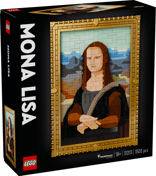 LEGO® 31213 Mona Lisa, Set für Erwachsene, Gemälde Leonardo da Vinci