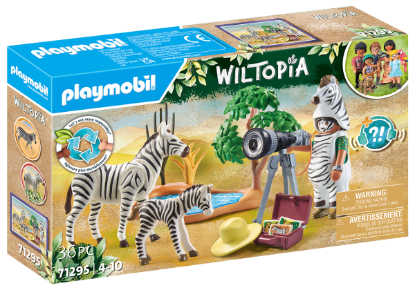 PLAYMOBIL® 71295 WILTOPIA - Unterwegs mit der Tierfotografin