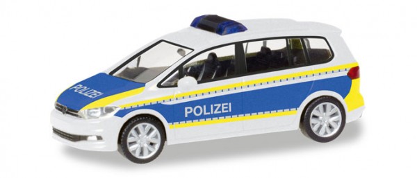 HERPA 093576 VW Touran "Polizei Brandenburg"