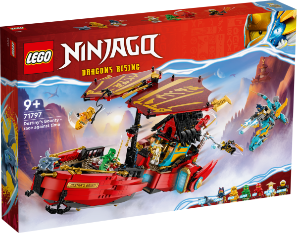LEGO® 71797 Ninja-Flugsegler im Wettlauf mit der Zeit