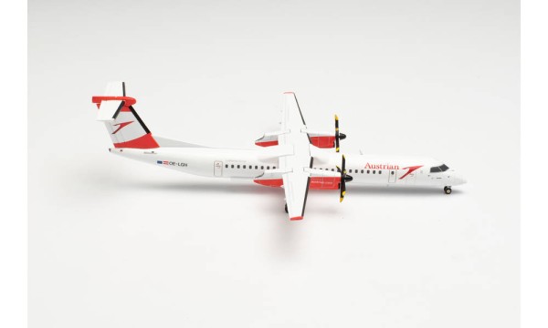 HERPA 571975 AUSTRIAN AIRLINES BOMBARDIER Q400 - NEW COLORS – OE-LGN “GMUNDEN”
