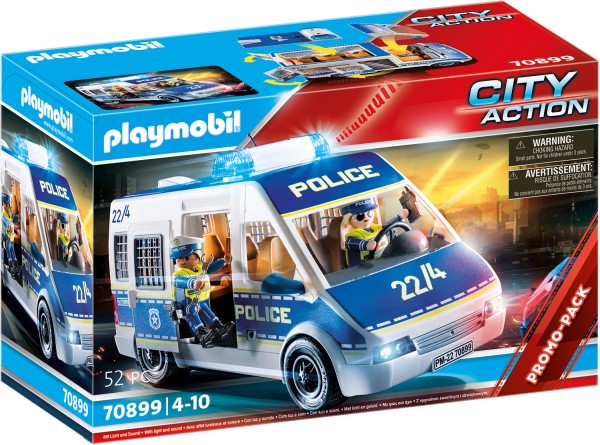 PLAYMOBIL® 70899 Polizei-Mannschaftswagen mit Licht und Sound