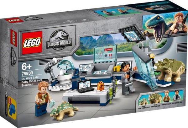 LEGO® Jurassic World# 75939 Dr. Wus Labor: Ausbruch der Baby-Dinosaurier