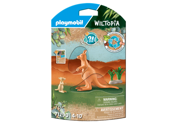 PLAYMOBIL® 71290 WILTOPIA - Känguru mit Jungtier