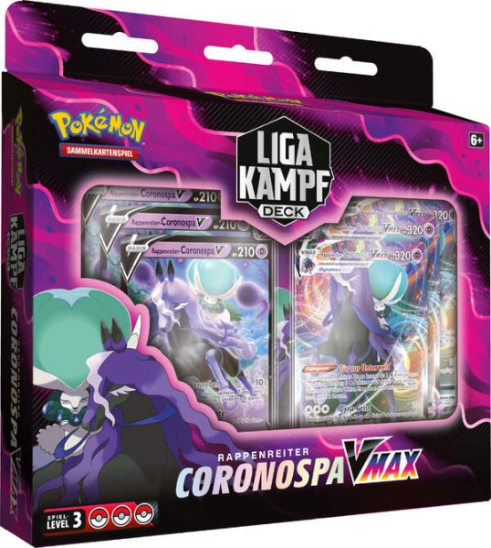 Pokémon 45397 PKM Q2 Liga-Kampfdeck RAPPENREITER CORONOSPA