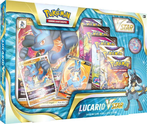 Pokémon 45385 PKM Lucario V-Star Premium-Kollektion