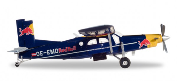 HERPA 580304 The Flying Bulls Pilatus PC-6 Turbo Porter - OE-EMD