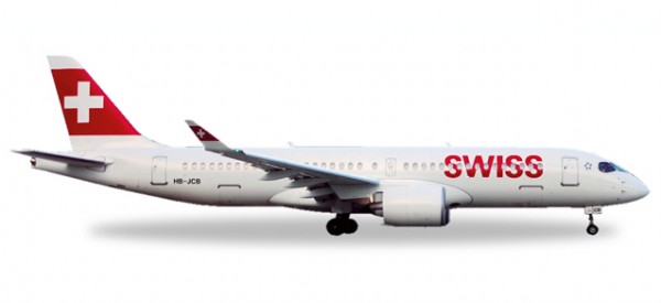 HERPA 558952 Swiss International Air Lines Bombardier CS300 - HB-JCB
