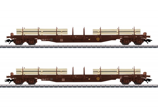 Märklin 47150 Flachwagen-Set "Schnittholz"