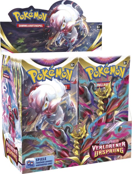 Pokémon 45386 PKM SWSH11 Booster DE Verlorener Ursprung1 Display mit 36 Booster Packs