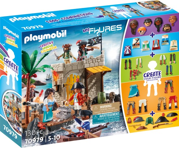 PLAYMOBIL® 70979 My Figures: Island of the Pirates