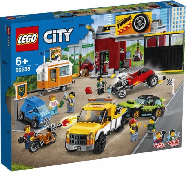 LEGO® City 60258 Tuning-Werkstatt