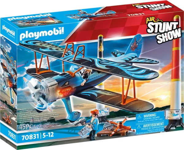 PLAYMOBIL® 70831 Air Stuntshow Doppeldecker "Phönix"