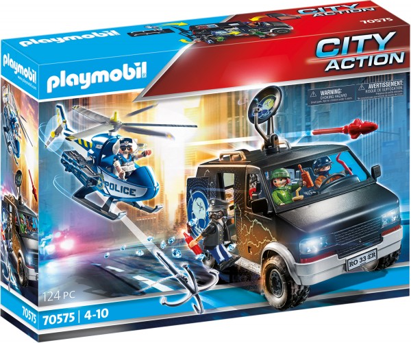 PLAYMOBIL® 70575 Polizei-Helikopter: Verfolgung des Fluchtfahrzeugs