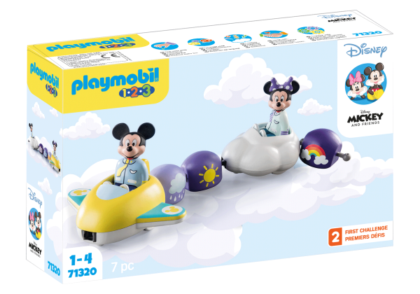 PLAYMOBIL® 71320 1.2.3 & Disney: Mickys & Minnies Wolkenflug