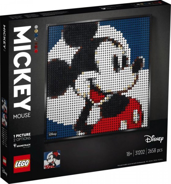 LEGO® ART 31202 Disneys Mickey Mouse