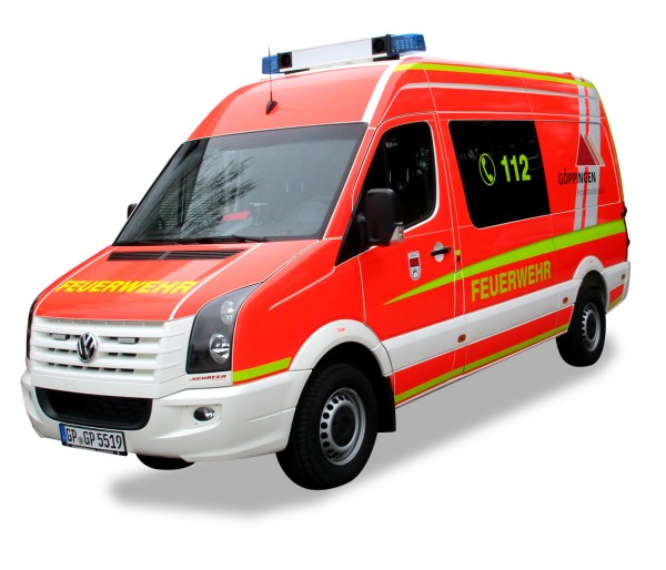 HERPA 929288 VW Crafter MTW „Feuerwehr Göppingen“
