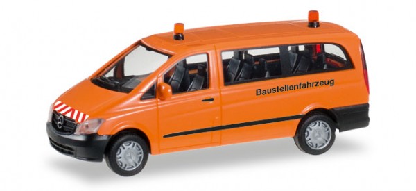 HERPA 092555 Mercedes-Benz Vito Bus "Baustellenfahrzeug"