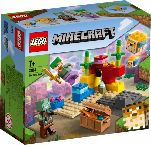 LEGO® Minecraft# 21164 Das Korallenriff