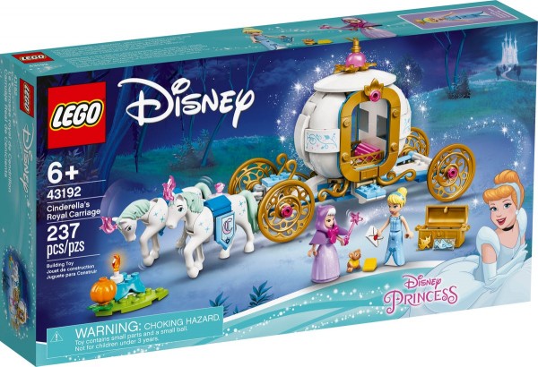 LEGO® Disney Princess 43192 Cinderellas königliche Kutsche