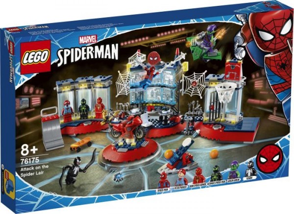 LEGO® Marvel Super Heroes# 76175 Angriff auf Spider-Mans Versteck