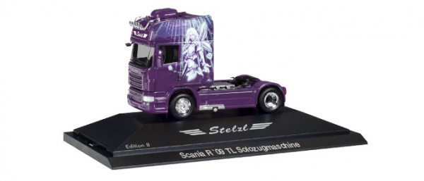 HERPA 110921 Scania R TL Zugmaschine "Stelzl, Edition 8", PC