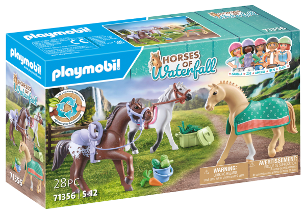 Playmobil® 71356 3 Pferde: Morgan, Quarter Horse & Shagya Araber