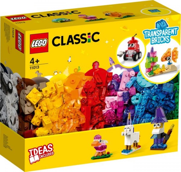 LEGO® Classic 11013 Kreativ-Bauset mit durchsichtigen Steinen