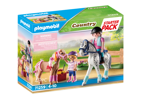 PLAYMOBIL® 71259 Starter Pack Pferdepflege