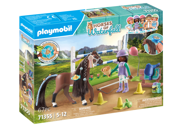 Playmobil® 71355 Zoe & Blaze mit Turnierparcours
