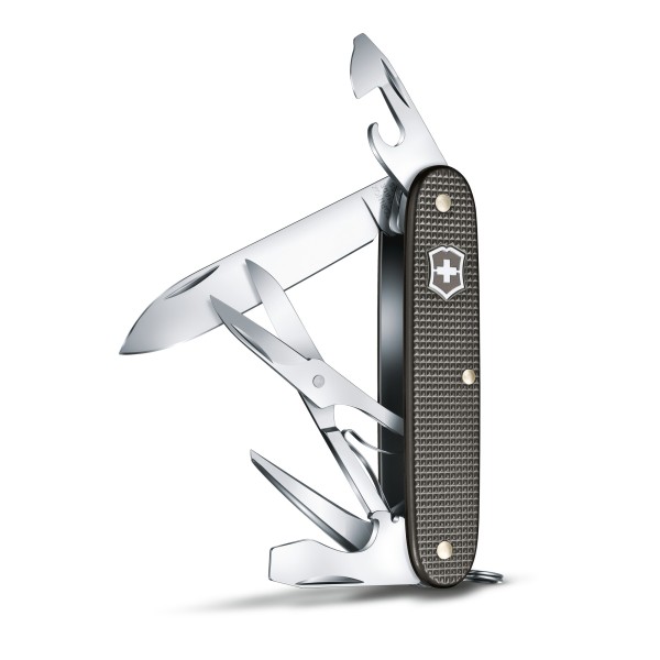 VICTORINOX 0.8231.L22 Pioneer X Alox, 93 mm, Limited Edition 2022, Thunder Gray,, Geschenkverpackung