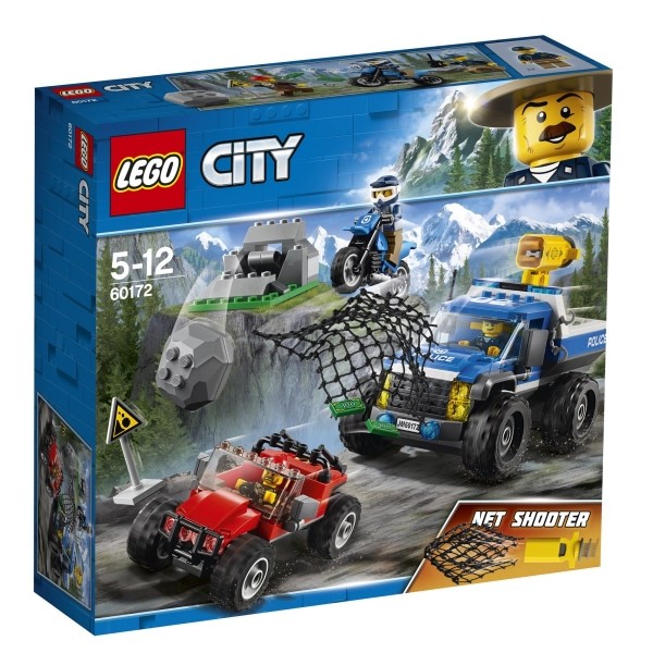 LEGO® City 60172 Verfolgungsjagd auf Schotterpisten, 297 Teile