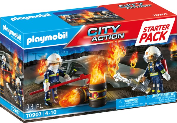 PLAYMOBIL® 70907 Starter Pack Feuerwehrübung