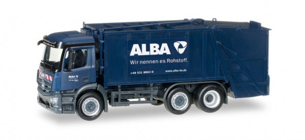 HERPA 306966 Mercedes-Benz Antos Pressmüllwagen "Alba"