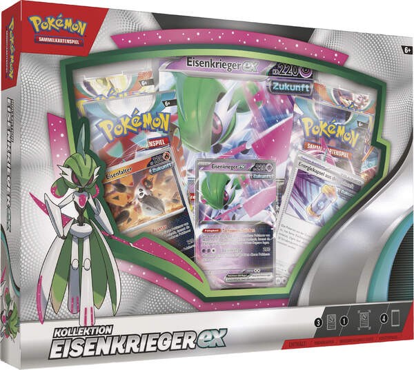 Pokémon 45527 PKM EX Box November - Eisenkrieger-ex