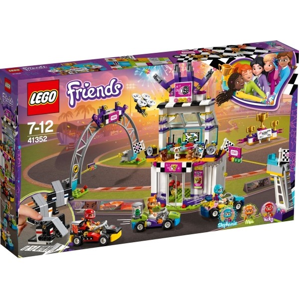LEGO® Friends 41352 Das große Rennen, 648 Teile