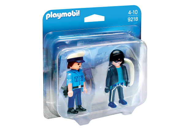 PLAYMOBIL® 9218 Duo Pack Polizist und Langfinger